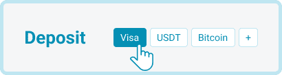 Start the deposit procedure